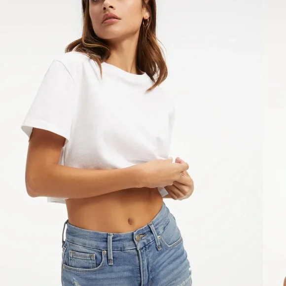 GOOD CURVE DENIM SHORTS - Picture 2 of 11